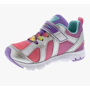 TSUKIHOSHI Rainbow Kids Shoes Strap-Closure Machine-Washable Kids 11 Sneaker New